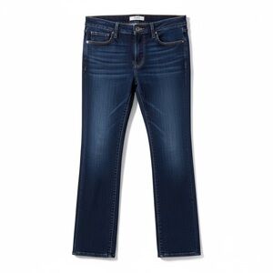 PAIGE Women's Manhattan Mid Rise Slim Fit Bootcut Jean Size 27 Color Armstrong